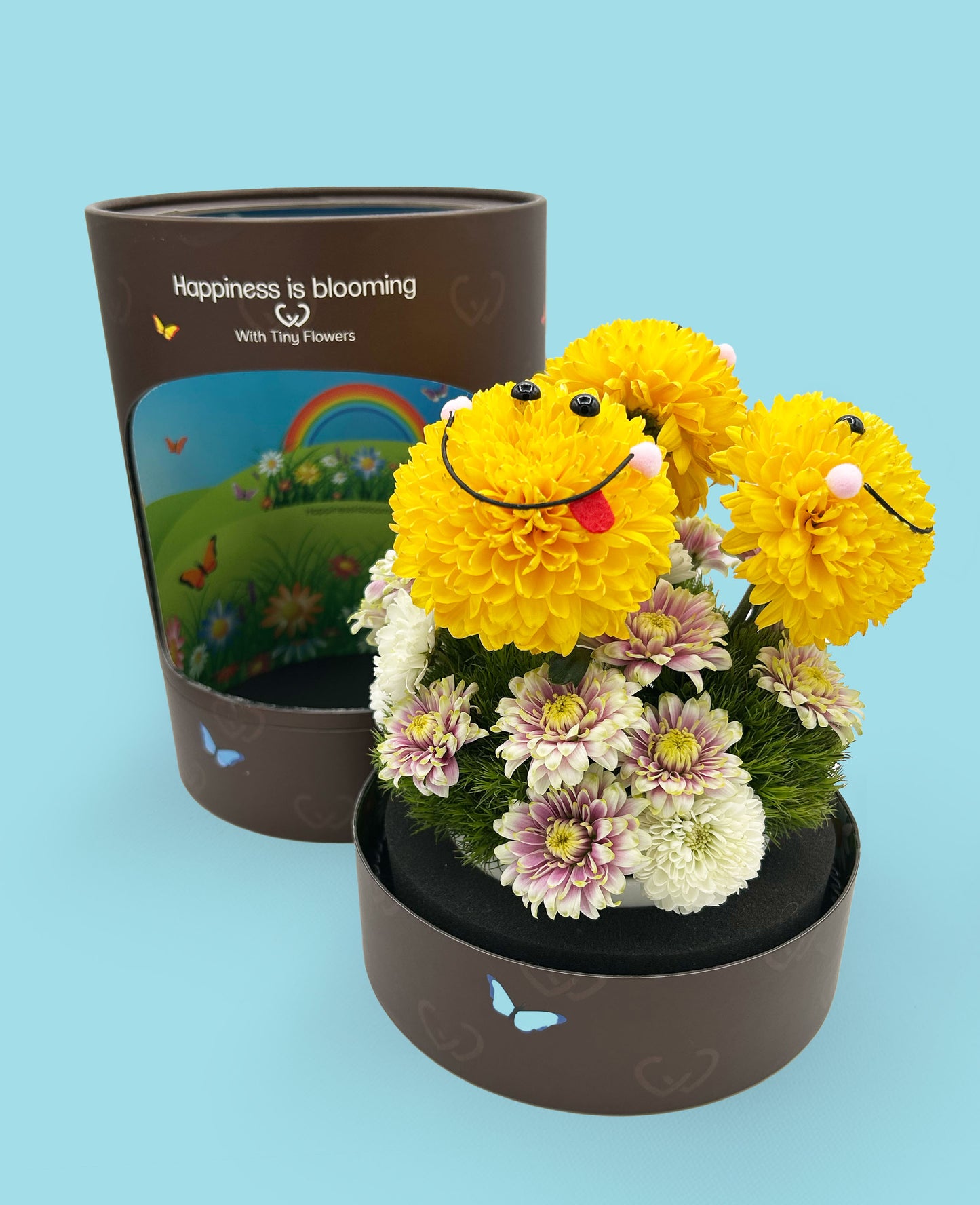 The Three Smileys - Made With Fresh Cut Flowers