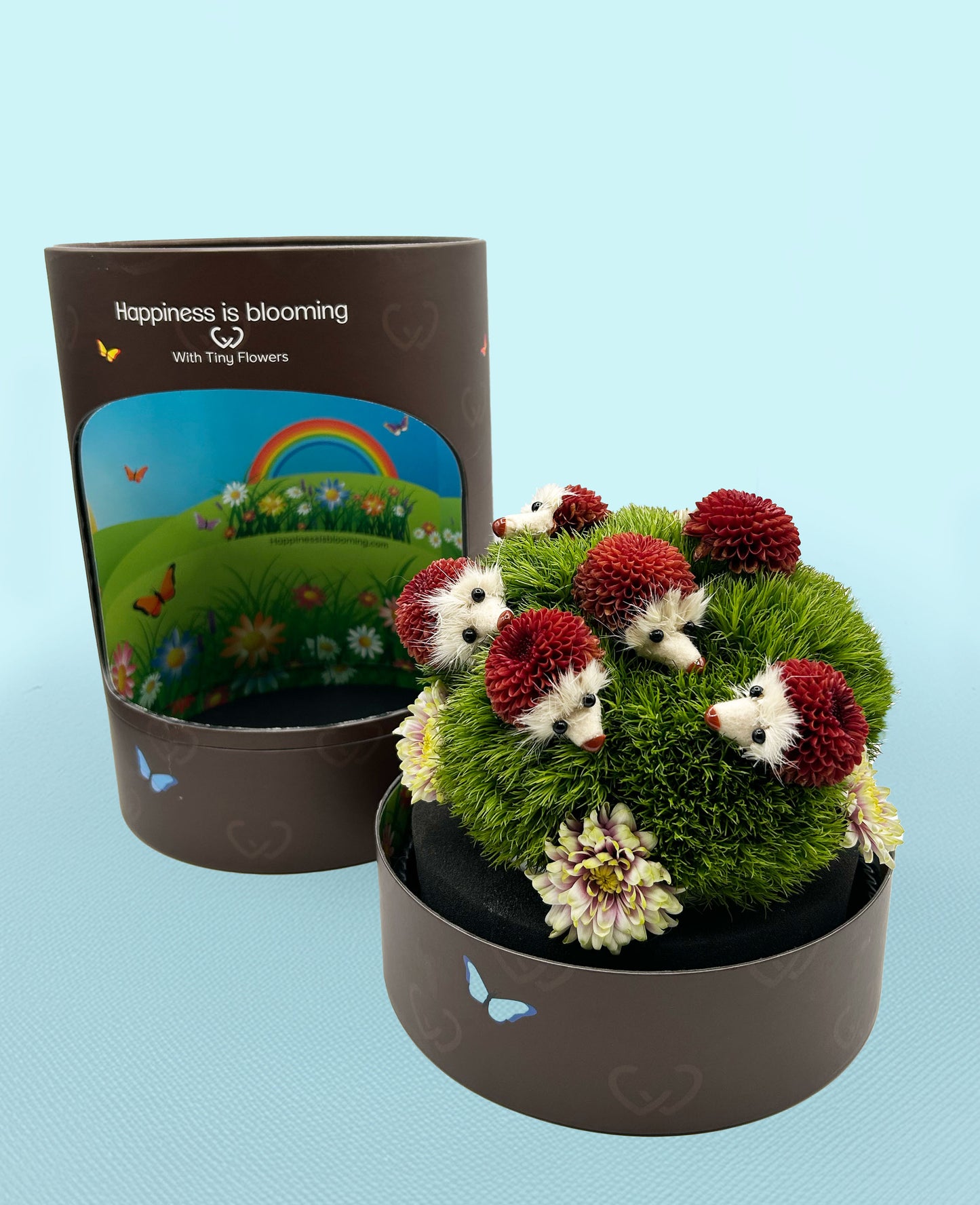 The Pricklepants Hedhehogs Kids - Made with Fresh Cut Flowers