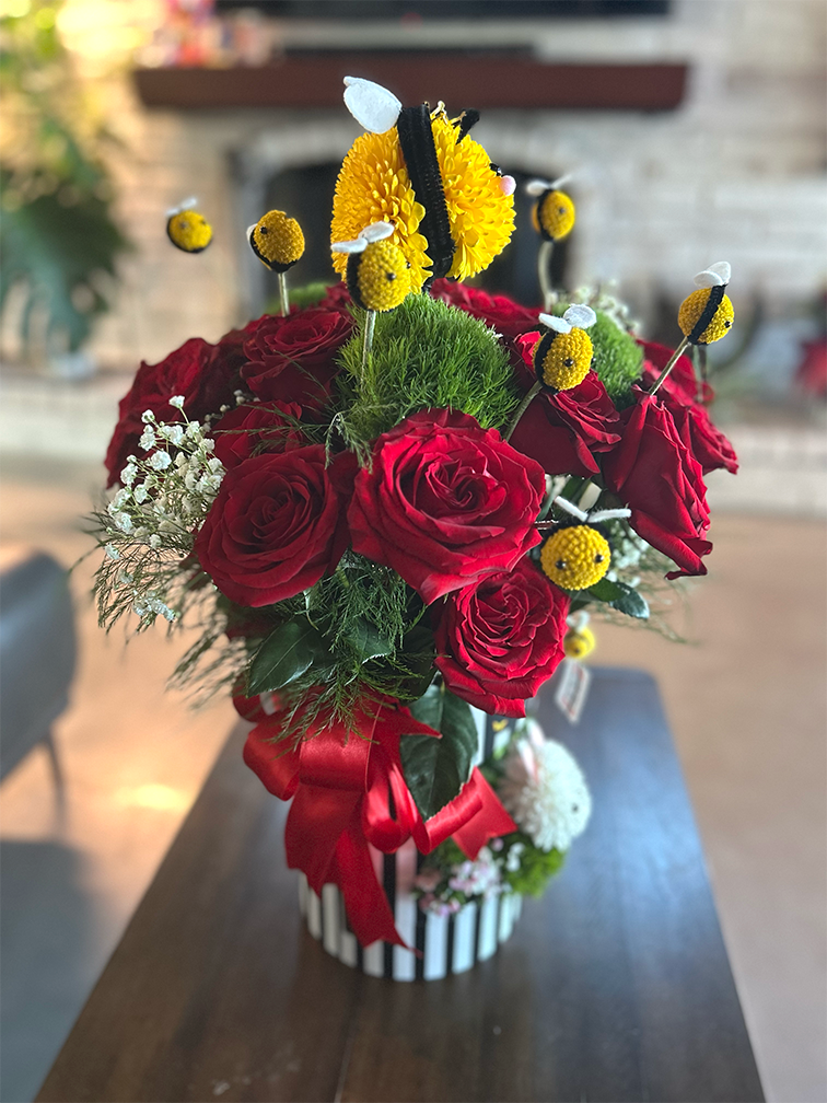 Buzzing With Love Bloom Box (currently delivering to San Diego County only, please ask for pricing if outside this area)