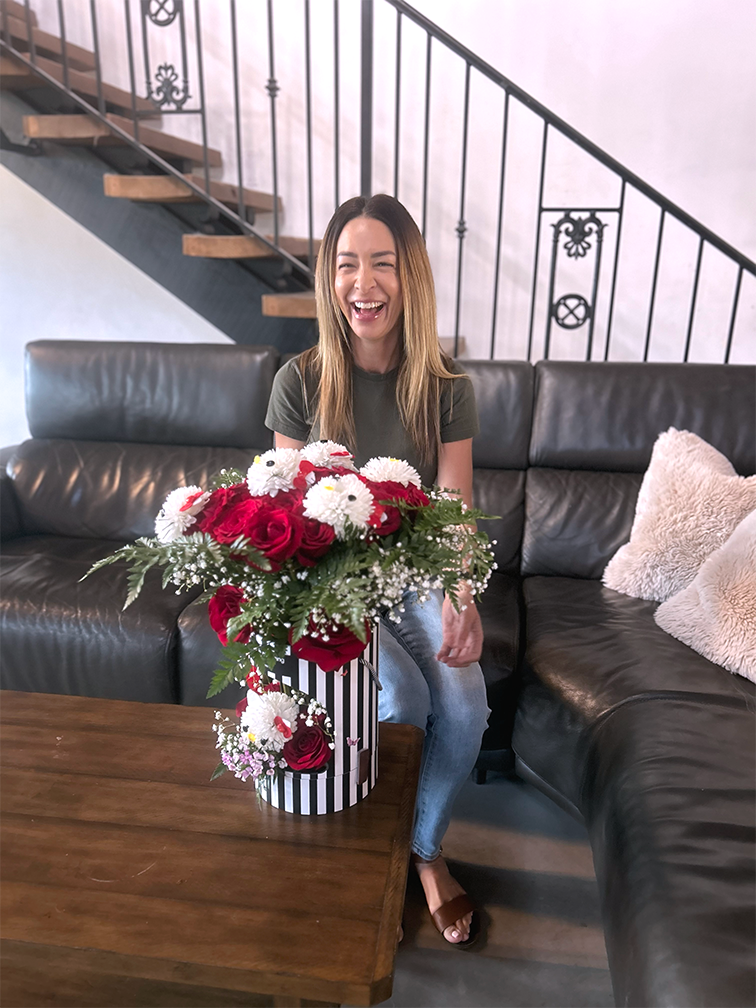 The Sweetheart Kitty Arrangement (currently delivering to San Diego County only, please ask for pricing if outside this area)