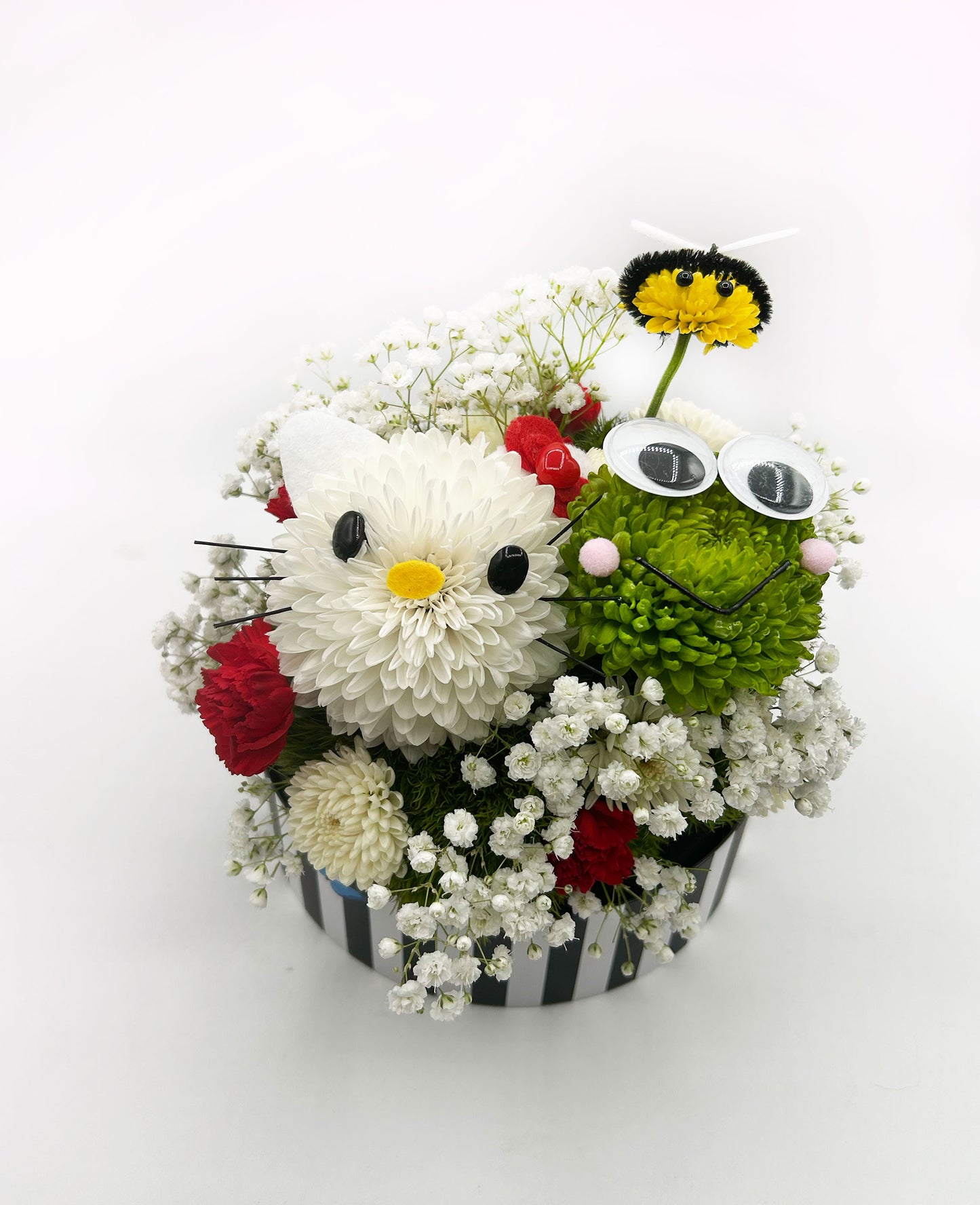 Happiness Duo - Made with Fresh Cut Flowers